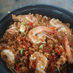 กุ้งผัดพริกเกลือ