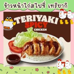 ข้าวไก่สไปซี่  เทริยากิ