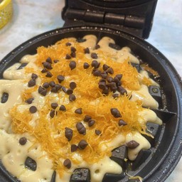 Waffle - ไส้รวม ฝอยทอง+ช็อกโกแลตชิพ
