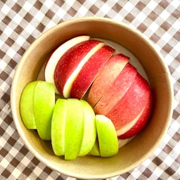 แอปเปิลเขียว + แอปเปิลแดง