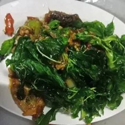ผัดกะเพราไข่เยี่ยวม้า