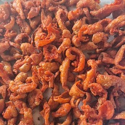 หนังไก่ทอด