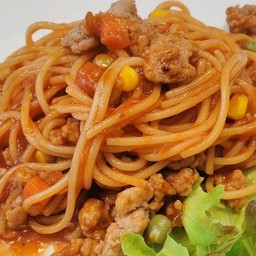 สปาเก็ตตี้ซอสมะเขือเทศ