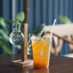 Orange earl-grey tea