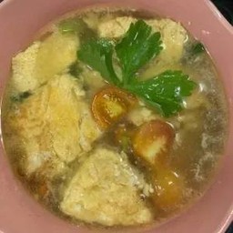 ต้มจืดไข่เจียว