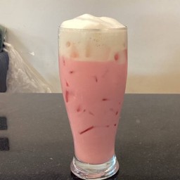 นมชมพู Thai pink milk