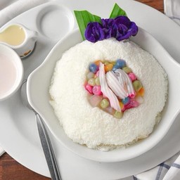 ปังเย็นกะทินมสดบัวลอยโบราณ