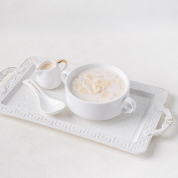 รังนกอัลมอนด์จีนหรือเห่งยิ้งรังนก杏仁炖燕窝Chinese Almond Milk with Bird’s Nest