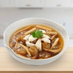 กะเพาะปลาเนื้อปู