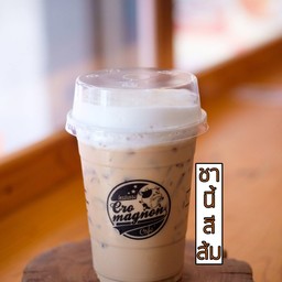 ชาไทยไม่ใส่สี(สีธรรมชาติ)