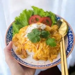 ข้าวไข่ข้นปู