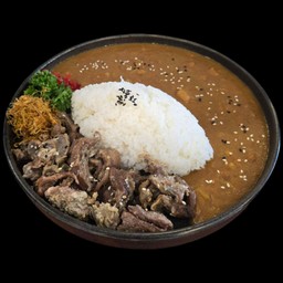 ข้าวแกงกะหรี่เอ็นเนื้อตุ๋น