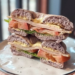 Ham& Cheese Bagel เบเกิลแฮมชีส