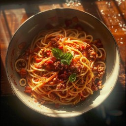 สปาเก็ตตี้ซอสเนื้อ spaghetti beef sauce