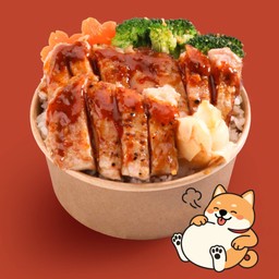 ไก่หมักชิโอะโคจิ ซอสเกาหลีรสเผ็ด