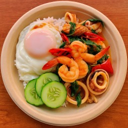 ข้าวกะเพราทะเล