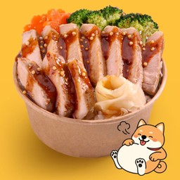 หมูหมักชิโอะโคจิ ซอสแจ่ว