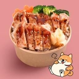 ไก่หมักชิโอะโคจิ ซอสเทอริยากิ
