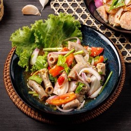 ยำไส้อ่อน