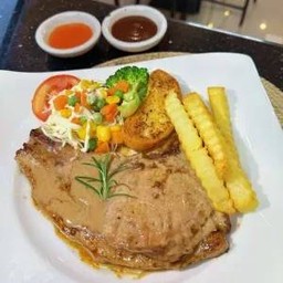 พอร์ค ชอปสเต็ก