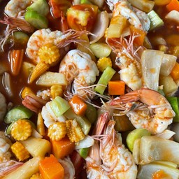 เปรี้ยวหวานกุ้ง