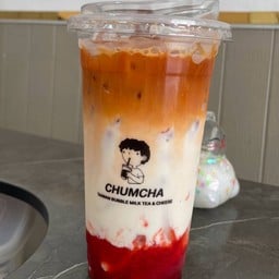 ชาไทยนมสดสตอเบอร์รี่