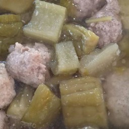 ต้มจืดมะระหมูสับ