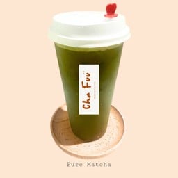 เพียวมัทฉะ (มัทฉะ + น้ำเปล่า + น้ำเชื่อม) อุจิมัทฉะ