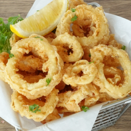 คาลามารี่ ปลาหมึกชุบแป้งทอด