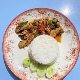 กะเพรา&นมDrink House