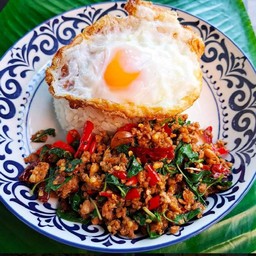 Set กะเพราหมูสับ 3 กล่อง ฟรี ‼️ ไข่ดาว 2 ฟอง