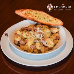 Sausage and Cheese Baked Gnocchi 