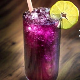 น้ำอัญชันมะนาว