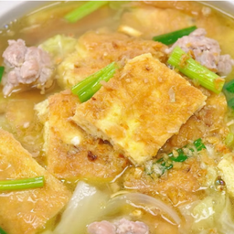 แกงจีดไข่น้ำหมูสับ