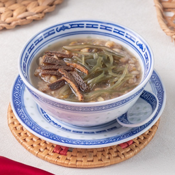 ถั่วเขียวต้มเปลือกส้มสาหร่าย 陈皮海带绿豆Mung Beans with Tangerine Peel & Seaweed