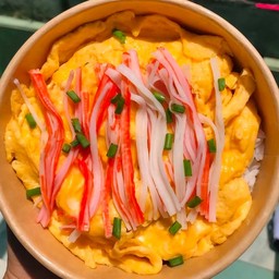 ข้าวไข่ข้นปูอัด