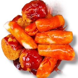 ต๊อกบกกี+ไก่ทอด