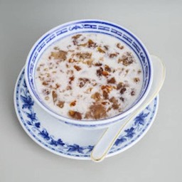 นมมะพร้าวตุ๋นพีทกัม 椰奶炖桃胶 Peach gram braised coconut milk