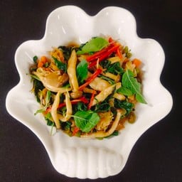 เห็ดผัดกะเพรา