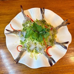 กุ้งแช่น้ำปลา