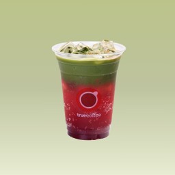 Matcha Strawberry Fizzy