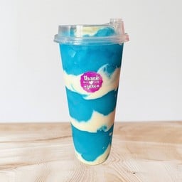 บลูสกาย  ( โยเกิร์ต )  ปั่น