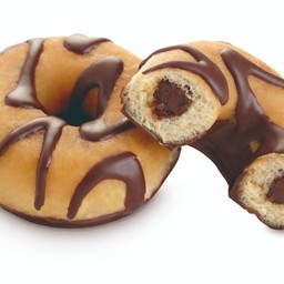 โดนัทโรโล่ช็อก สอดไส้ช็อกโกแลต