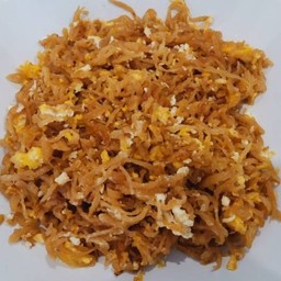 ไชโป๊วผัดไข่ (ราดข้าว)