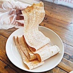 ปลาหมึกบด 6 ตัว น้ำจิ้มรสเด็ด แยกถั่ว แยกพริกป่น