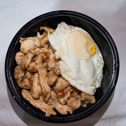 ข้าวหน้าไก่ทอด