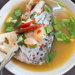 ต้มแซ่บหัวปลาแซลมอน