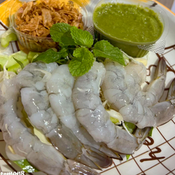 กุ้งแช่น้ำปลาวาซาบิ