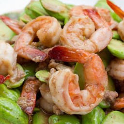 ผัดสตอกะปิกุ้ง