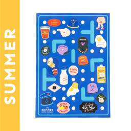 Sticker -M Style B (สีน้ำเงิน)
